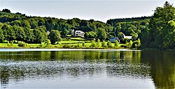 Skyline of Saint-Hilaire-les-Courbes