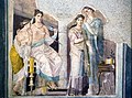 Image 67Dressing of a priestess or bride, Roman fresco from Herculaneum, Italy (30–40 AD) (from Roman Empire)