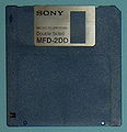 3½"-Diskette, double sided