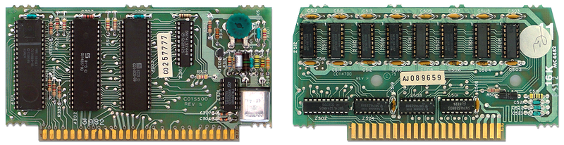 CPU- und 16-KB-RAM-Karte des Atari 800