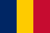 Flags from top left to bottom right:Chad, Romania, Andorra and Moldova