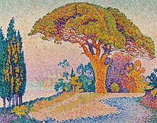 Le Pin de Bertaud par Paul Signac