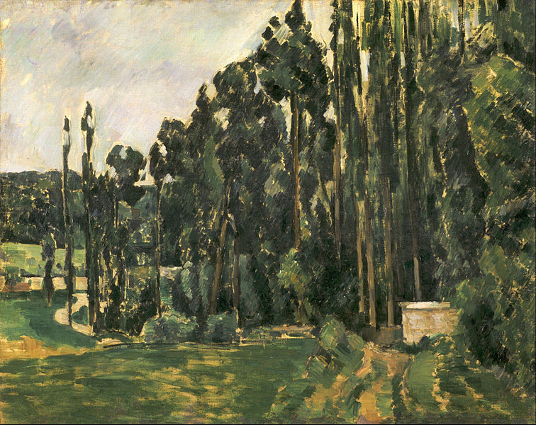 File:Paul Cézanne - Poplars - Google Art Project.jpg