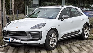 Porsche Macan T - left front view