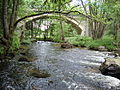 Pont sur la Semène près de Saint-Victor-Malescours.