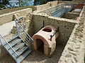 Plomelin : les thermes de la villa gallo-romaine de Perennou (état actuel après restauration).