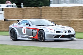 Une SLR 722 GT à Goodwood