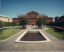 National Building Museum from the National Law Enforcement Officers Memorial on F Street NW