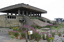 Exterior of two 'pagodas'