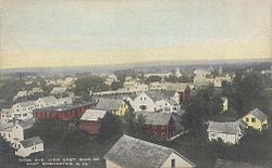 Bird's-eye view c. 1905