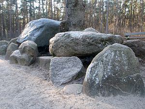 Heiden, Düwelsteene