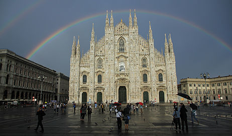 Duomo di Milano, a Gothic cathedral