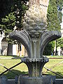 Fontana della Pigna in piazza di San Marco, R. IX Pigna