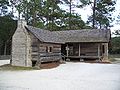 Part of Cracker homestead reconstruction