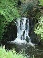 Chute d'eau dans la vallée du Poulancre.