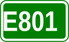 Route européenne 801