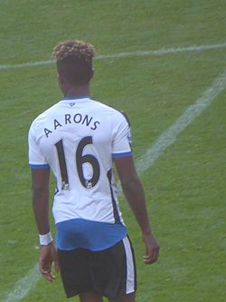 Rolando Aarons vuonna 2015.