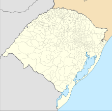 CXJ is located in Rio Grande do Sul