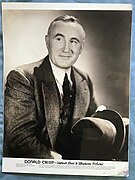 Donald Crisp (1937) vintage press photo 02.jpg