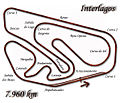 Tracé d'Interlagos en 1973, 7 960 mètres.