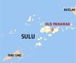 Mapa ning Sulu ampong Panamao ilage