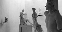 Plaster model at the Museo Canova