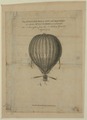 Vincenzo Lunardi gas balloon with oars 1784