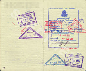 Visa: Cambodia and Thailand