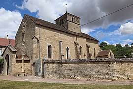 Échannay (21) Église Saint-Rémi - Extérieur - 01.jpg