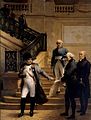 Napoléon visitant le Tribunat au Palais Égalité (aujourd'hui Palais Royal) 19