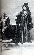 Otojiro as Shylock and Sadayakko at Portia in The Merchant Of Venice (c.1903).jpg