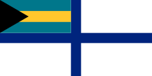 The Government Ensign of the Bahamas