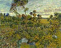 39 Sunset at Montmajour 1888 Van Gogh uploaded by Condor3d, nominated by Sajbadina,  10,  0,  0