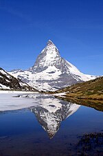 Thumbnail for File:Matterhorn Riffelsee 2005-06-11.jpg