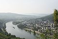 Yr afon Moselle ger Cochem, yr Almaen