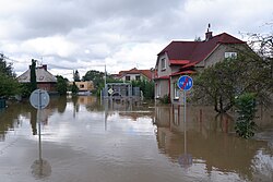 Záplavy v ostravské městské části Svinov, 15. září 2024