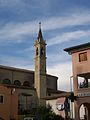 Campanile della chiesa parrocchiale di S. Maria di Zevio.