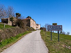 Entrée du village.