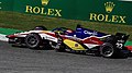 Enzo Fittipaldi en Formule 2 en 2022.