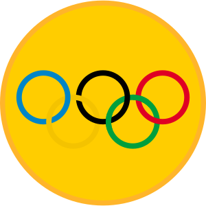 File:Gold medal olympic.svg