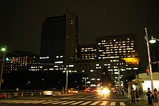 御茶ノ水駅より見た東京医科歯科大学の夜景