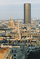 Tour Montparnasse des de l'Arc de Triomf