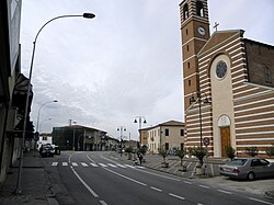 Skyline of Piacenza d'Adige