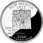 نيو ميڪسيڪو quarter dollar coin