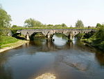 Aqueduct carrying Montgomeryshire Canal over River Vyrnwy