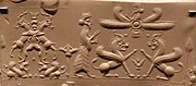 Achaemenid cylinder seal from the city of Hillah