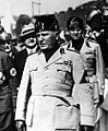 Benito Mussolini op 19 maart 1938 overleden op 28 april 1945