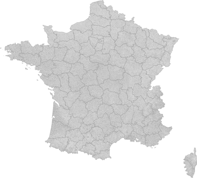 File:Blank map of France, with communes and departments.svg