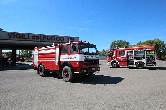 Fire Station in Cascina, Tuscany