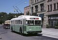 Preserved Seattle 1940 Twin Coach trolleybus